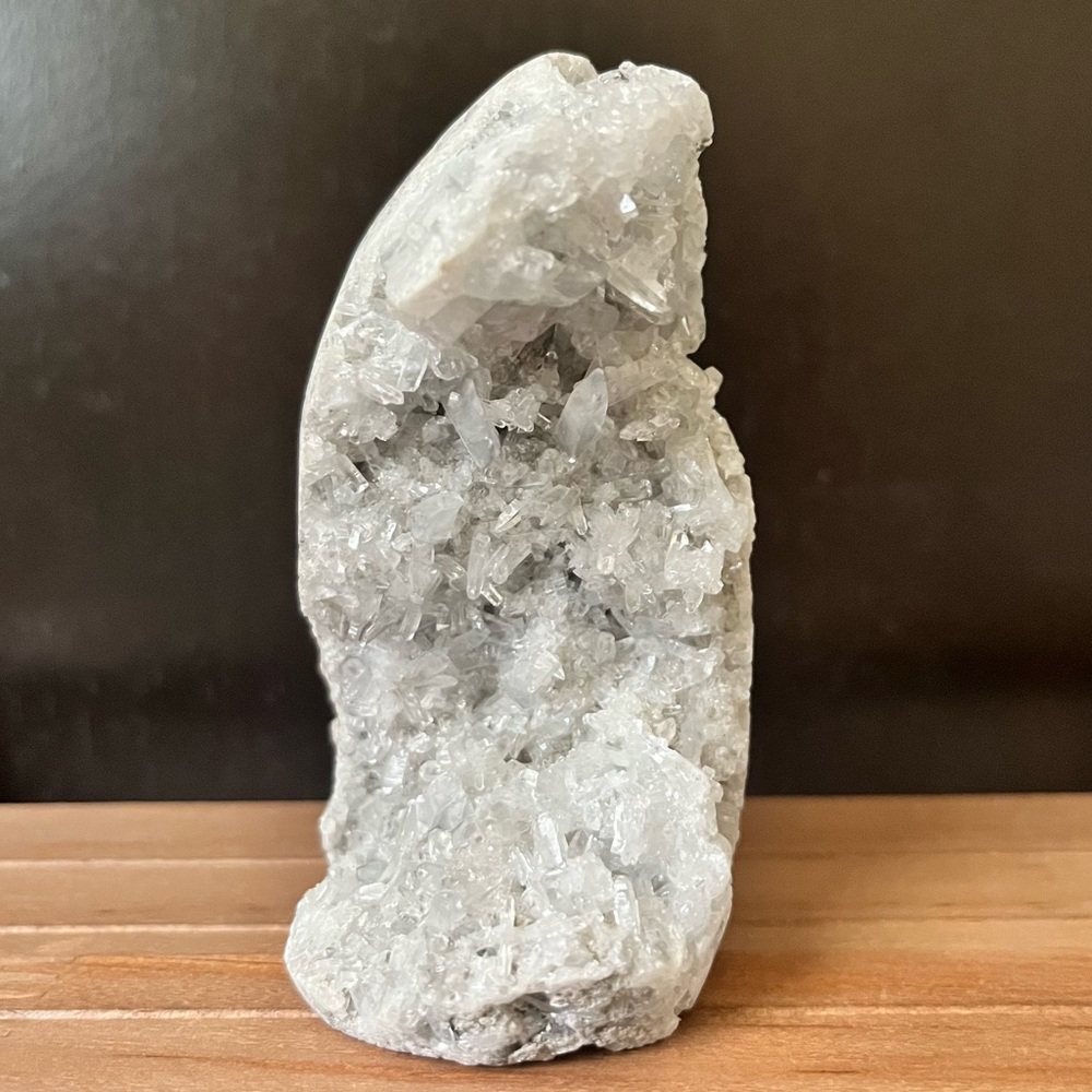 Celestine Crystal Cluster | Celestite Mineral Specimen Geode | Natural Stone